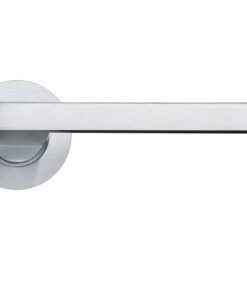 Acerra Satin Chrome Door Handles (sold in pairs)