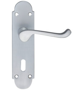 Oxford Door Handles On Backplate