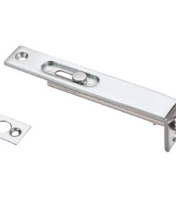 Sunk Slide Flush Bolt (17mm x 100mm), Polished Chrome