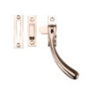 Offset Casement Fastener, PVD Stainless Satin Nickel -