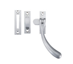 Offset Casement Fastener, Satin Chrome