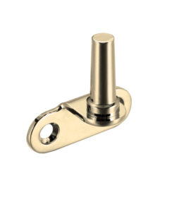 Flush Fitting Pins For Casement Stays, Polished Brass -  (Pack Of 2)