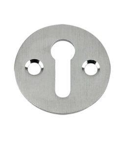 Standard Profile Victorian Escutcheon, Satin Chrome