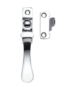 Wedge Type Casement Fastener, Polished Chrome