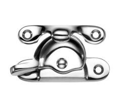 Narrow Style Fitch Fastener, Polished Chrome
