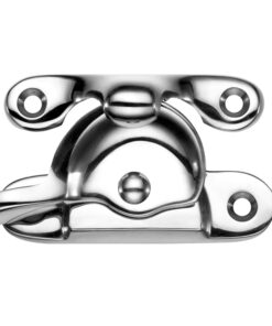 Narrow Style Fitch Fastener, Polished Chrome