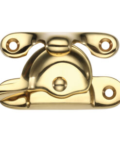 Narrow Style Fitch Fastener, Polished Brass