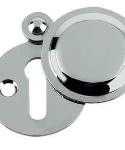 Standard Profile Covered Escutcheon, Polished Chrome