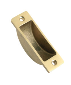 Easy-Clean Dust Socket, Polished Brass