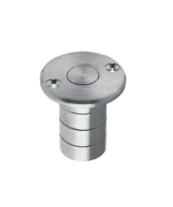 Dust Excluding Socket For Flush Bolts (Wood), Satin Chrome