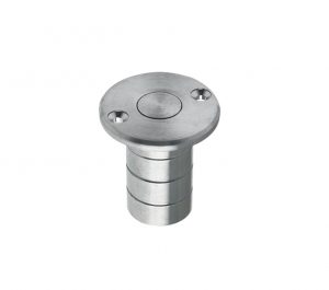 Dust Excluding Socket For Flush Bolts (Wood), Satin Chrome