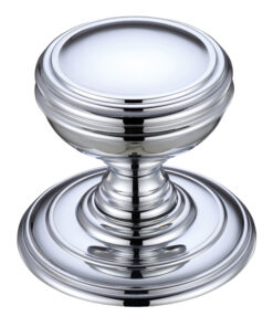 Concealed Fix Mortice Door Knobs, Polished Chrome -  (sold in pairs)