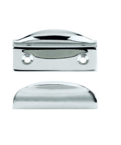 Window Sash Lift, Polished Chrome -