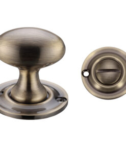Oval Turn & Release (42mm), Florentine Bronze