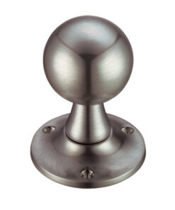 Ball Mortice Door Knobs, Satin Nickel -  (sold in pairs)