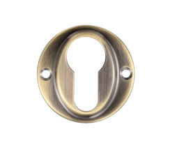 Euro Profile Escutcheon, Florentine Bronze