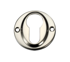 Euro Profile Escutcheon, PVD Stainless Nickel