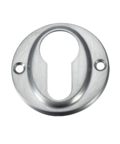 Euro Profile Escutcheon, Satin Chrome