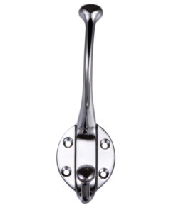 Hat & Coat Hook, Polished Chrome -