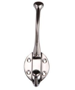 Hat & Coat Hook, Nickel Plate -