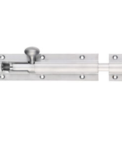 Architectural Heavy Duty Barrel Bolt (8, 12, 18, 24 OR 36 Inch), Satin Chrome