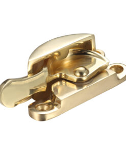 Narrow Style Fitch Fastener, Polished Brass