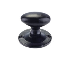 Oval Rack Bolt Thumb Turn, Black Antique