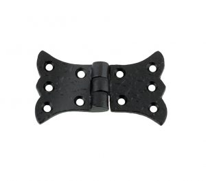 Butterfly Cabinet Hinge, Black Antique