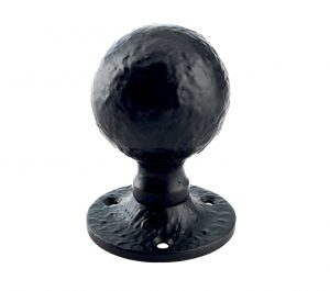 Ball Mortice Knob, Black Antique (sold in pairs)