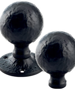 Ball Rim Knob, Black Antique (sold in pairs)