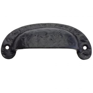 Drawer Pull (100mm c/c), Black Antique