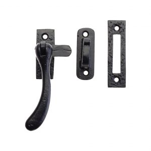 Bulb End Casement Fastener, Black Antique