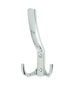 Vittoria Hat & Coat Hook (144mm x 60mm), Polished Chrome