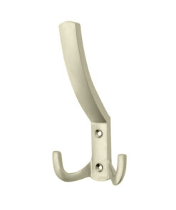 Vittoria Hat & Coat Hook (144mm x 60mm), Satin Nickel