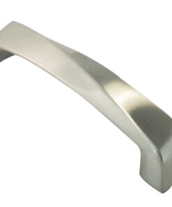 Twist Cabinet Pull Handle (96mm, 128mm OR 160mm c/c), Brushed Nickel