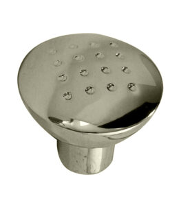 Grata Cupboard Knob (27mm OR 33mm), Brushed Nickel