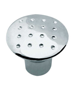 Grata Cupboard Knob (27mm OR 33mm), Polished Chrome