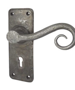 Handforged Chester Door Handles, Pewter (sold in pairs)