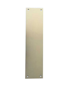 Plain Fingerplate (305mm OR 350mm), Satin Aluminium