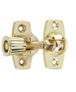 Budget Brighton Sash Window Fastener, Electro Brass