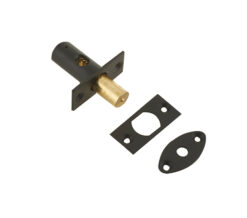 Mortice Rack Bolt (14mm Backset), Black