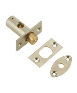 Mortice Rack Bolt (14mm Backset), Nickel Plate