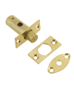 Frelan Hardware Mortice Rack Bolt - 14mm Backset - Polished Brass