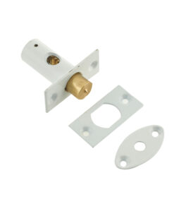 Mortice Rack Bolt (14mm Backset), White