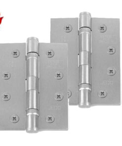 4 Inch Ball Bearing Hinges, Satin Chrome