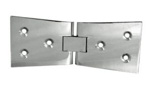 Counter Flap Hinges, Polished Chrome (Sold In Pairs)