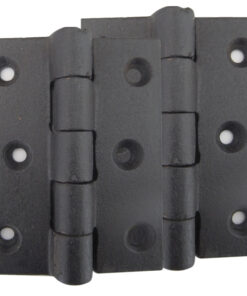 3 Inch Butt Hinges, Black Finish (sold in pairs)