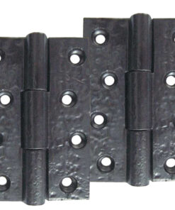 4 Inch Butt Hinges, Black Finish (sold in pairs)