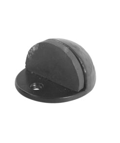 Floor Mounted Door Stop, Black Antique