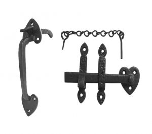 Gate Thumb Latch (203mm), Black Antique
